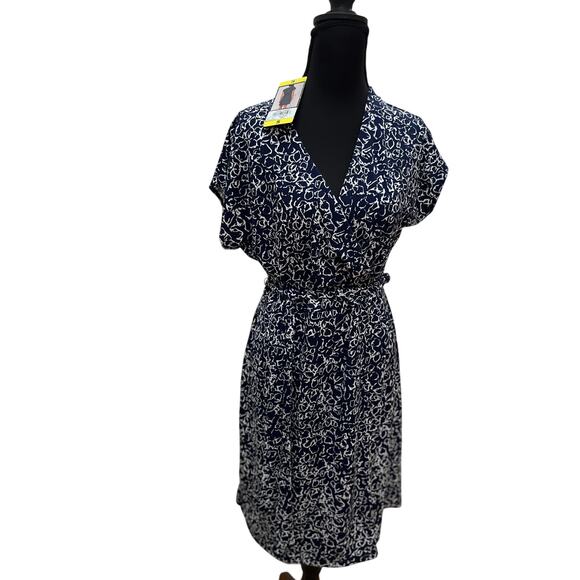 Nicole Miller Faux Wrap Dress (Size SM) - NWT - Picture 5 of 7